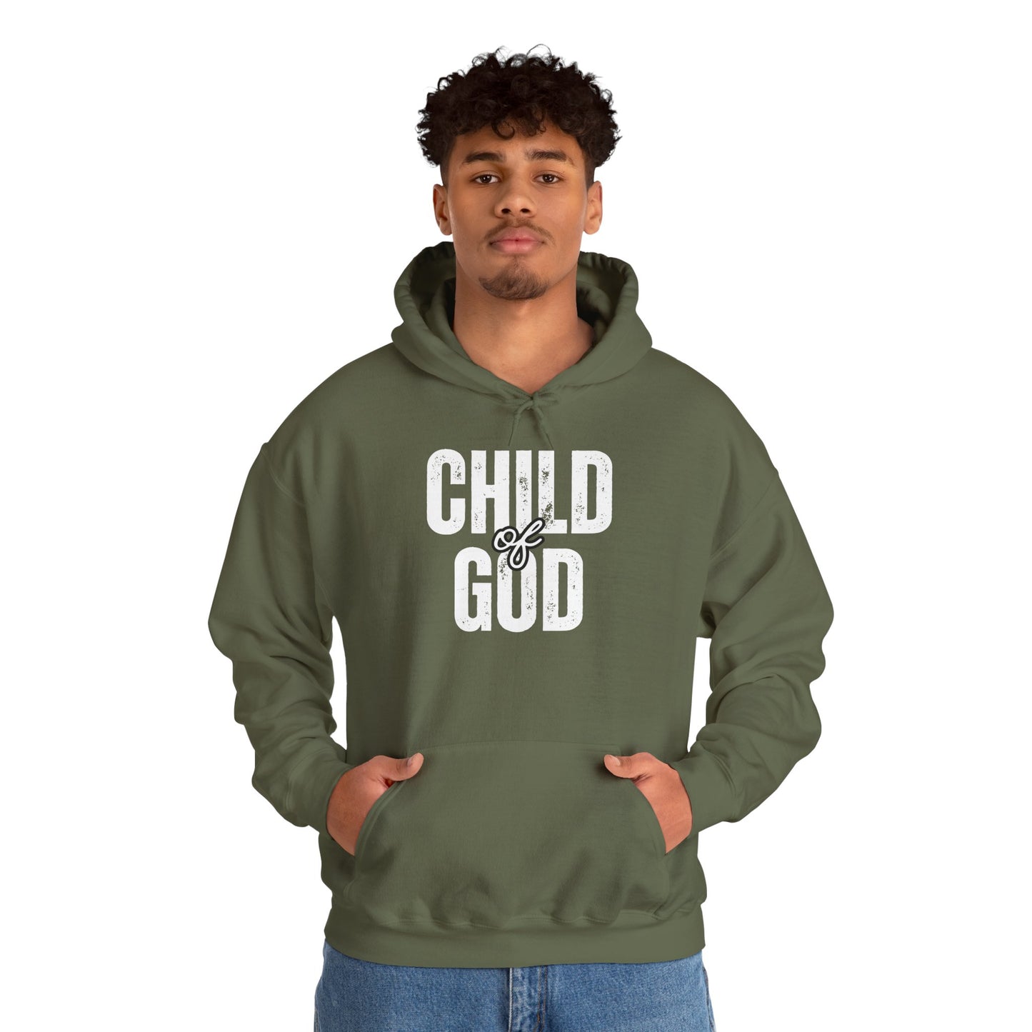 Faith-Inspired Child of God logo Unisex Hoodie