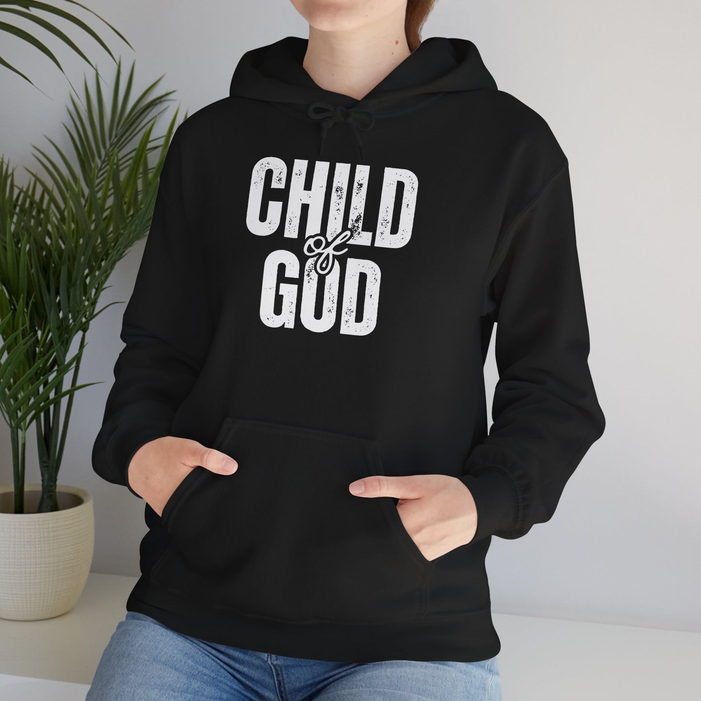Faith-Inspired Child of God logo Unisex Hoodie