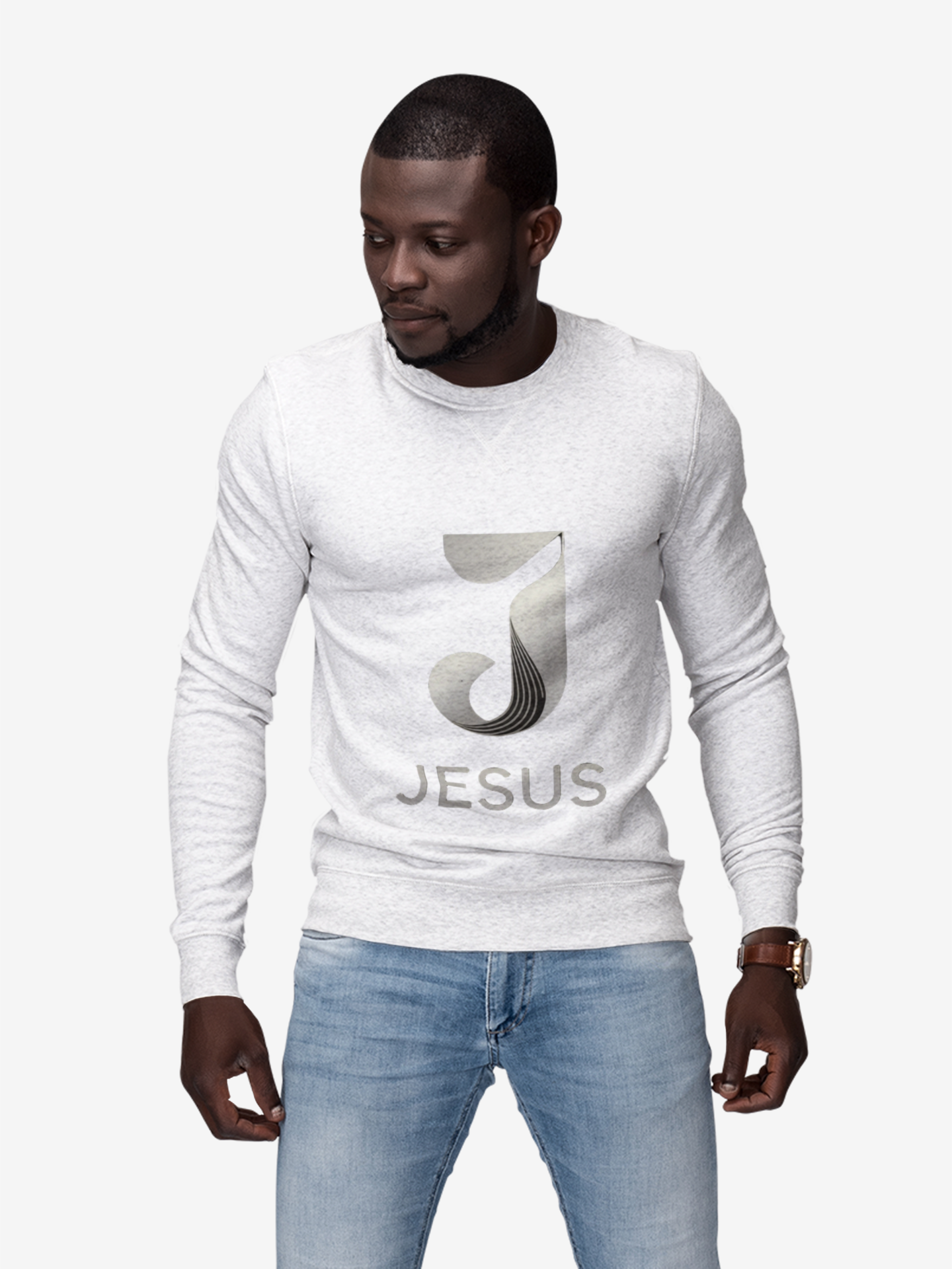 Jesus Long Sleeve Shirt, Faith T-Shirt, Religious Gift, Christian Apparel, Spiritual Wear, Casual Prayer Shirt