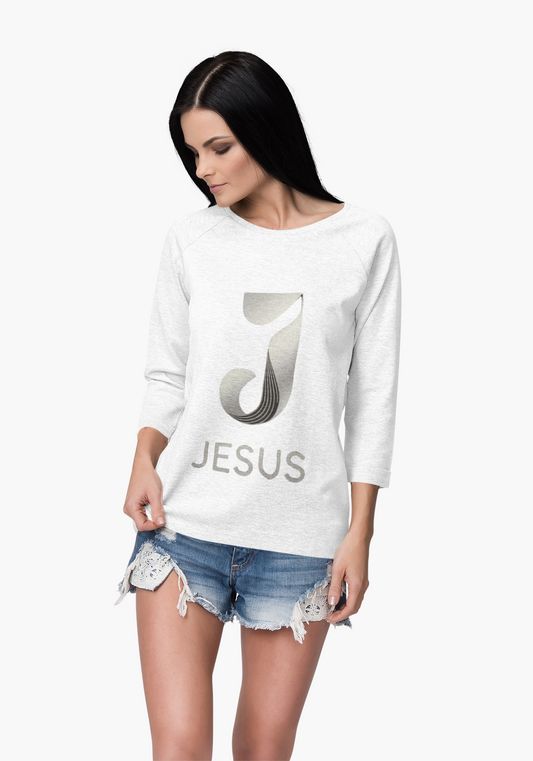 Jesus Long Sleeve Shirt, Faith T-Shirt, Religious Gift, Christian Apparel, Spiritual Wear, Casual Prayer Shirt