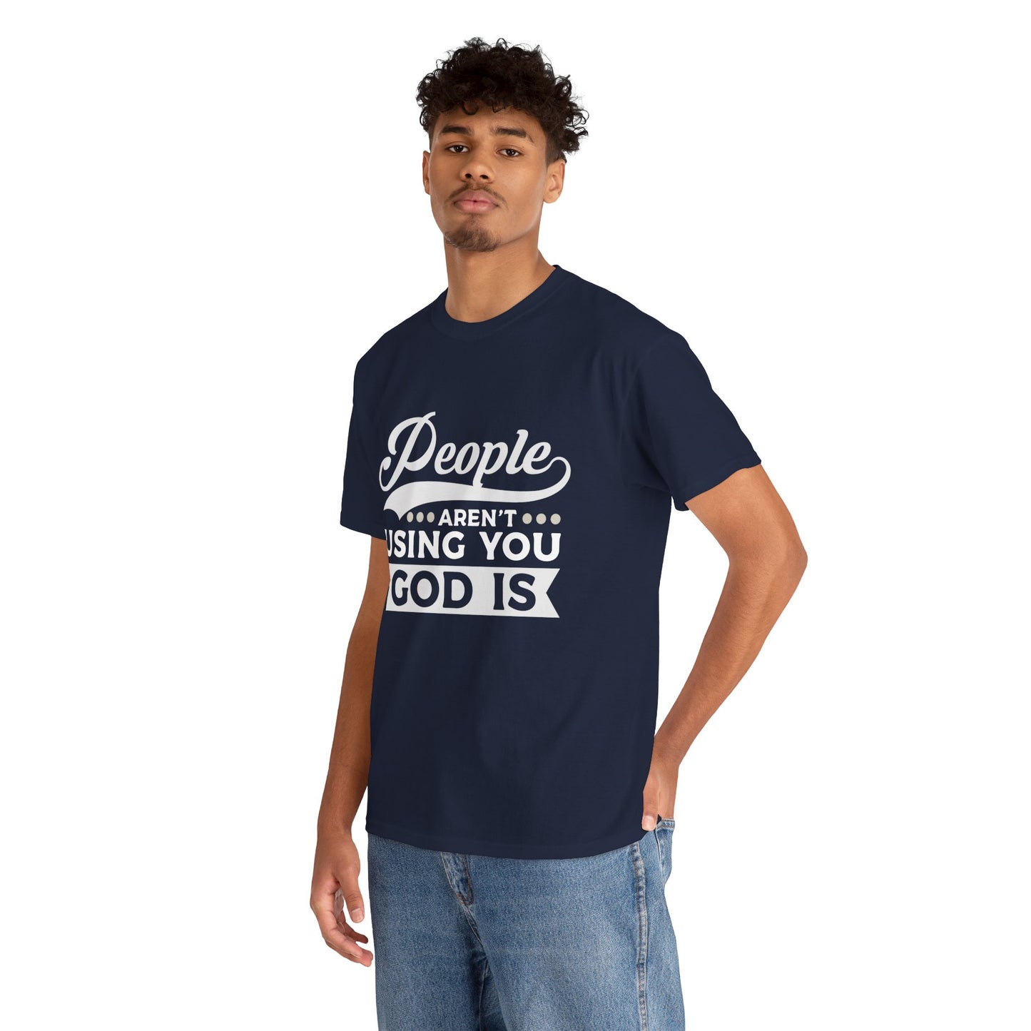 Inspirational shirt People Aren't Using You logo Statement Tee