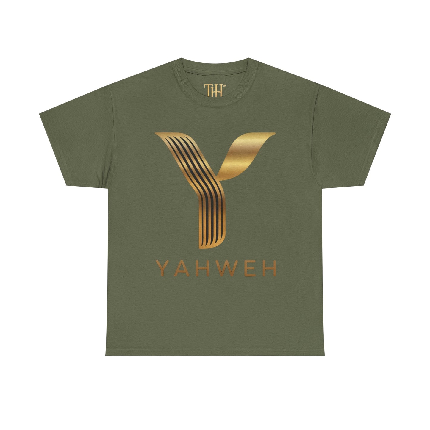 Yahweh Gold Letter Tee - Perfect for Casual Wear, Spiritual Celebrations, Gift Ideas, Everyday Style, and [...]