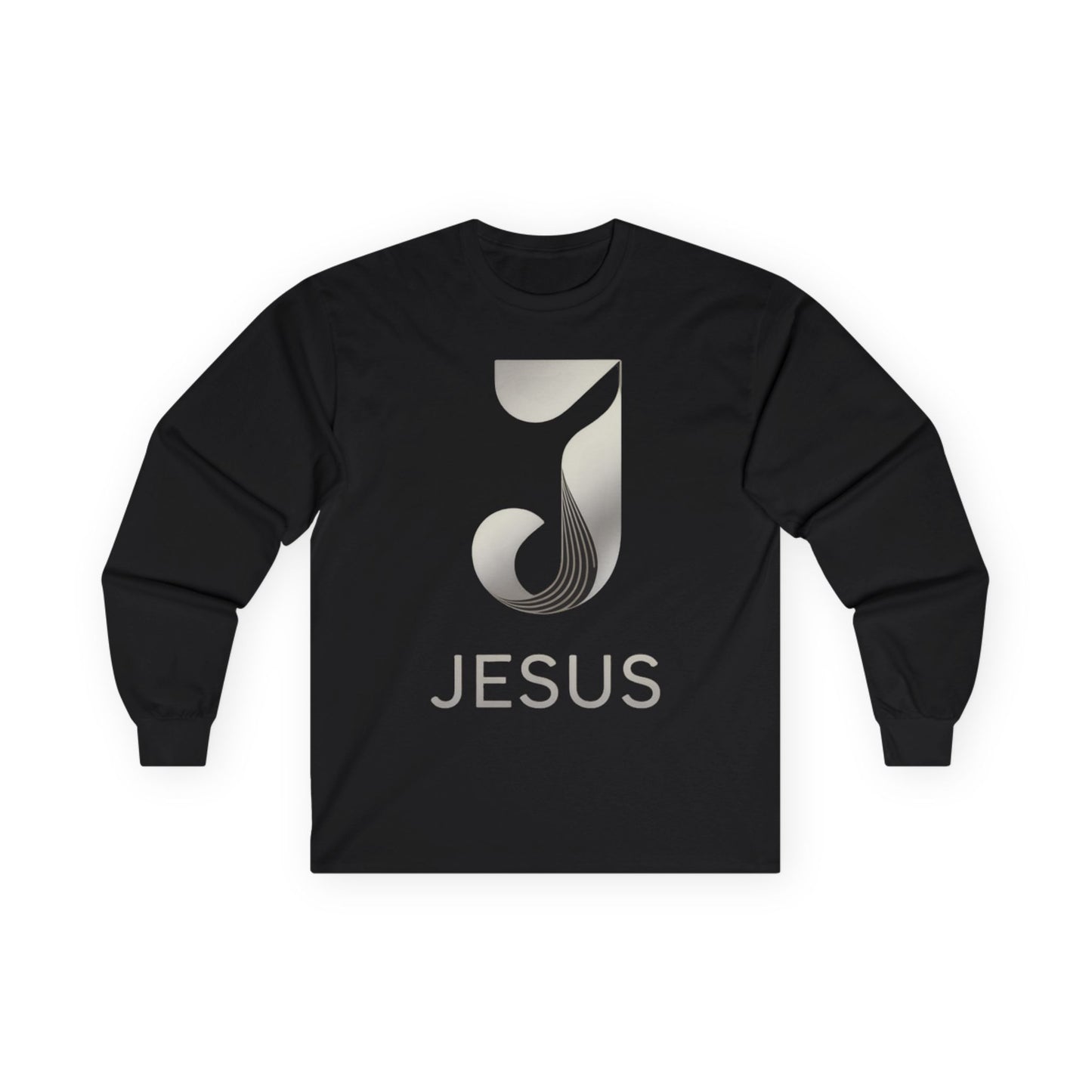 Jesus Long Sleeve Shirt, Faith T-Shirt, Religious Gift, Christian Apparel, Spiritual Wear, Casual Prayer Shirt